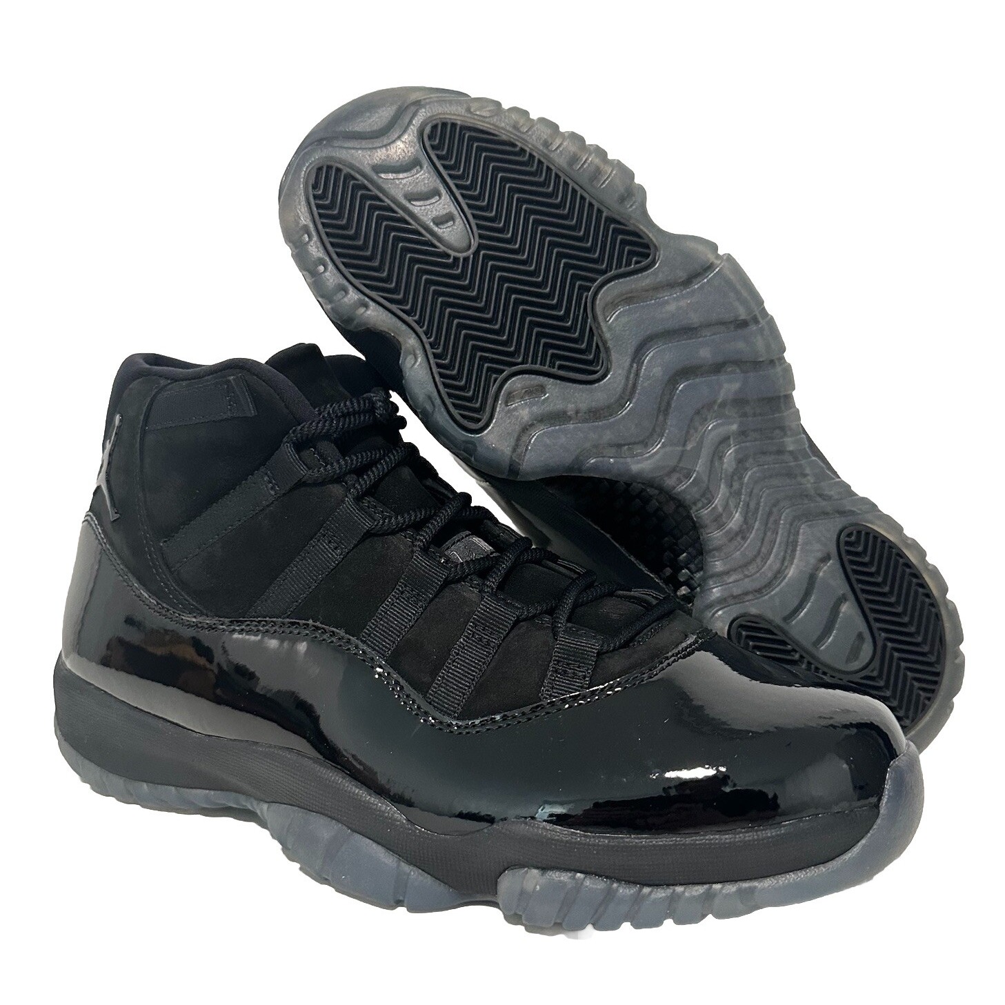 New Air Jordan 11 Cap And Gown 2018 Size 10.5 Rare Retro Authentic Black High Mj